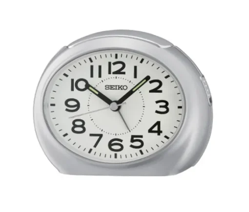 RÉVEIL MATIN SEIKO ANALOGIQUE AU QUARTZ DE DIFFÉRENTES COULEURS