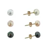 3X BOUCLES 14K P.E.DOUCE TEINTÉES 5.5MM